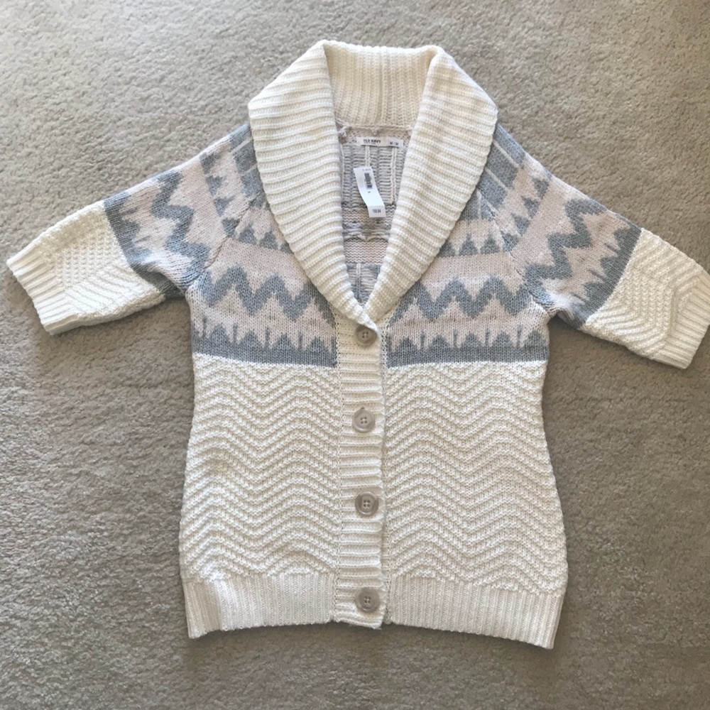 Old Navy Short Sleeve Cardigan Size M